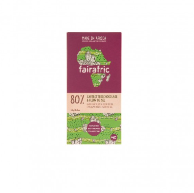 CHNFSFA - Tablette noir 80% fleur de sel équitable Fair Afric - 80g (10)