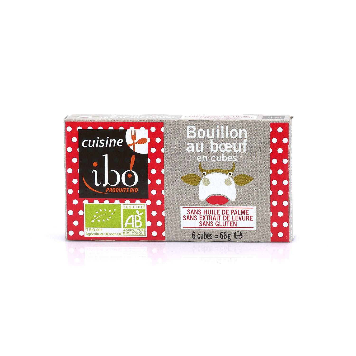 BOEUF - Bouillon bœuf cube - 66g (24)